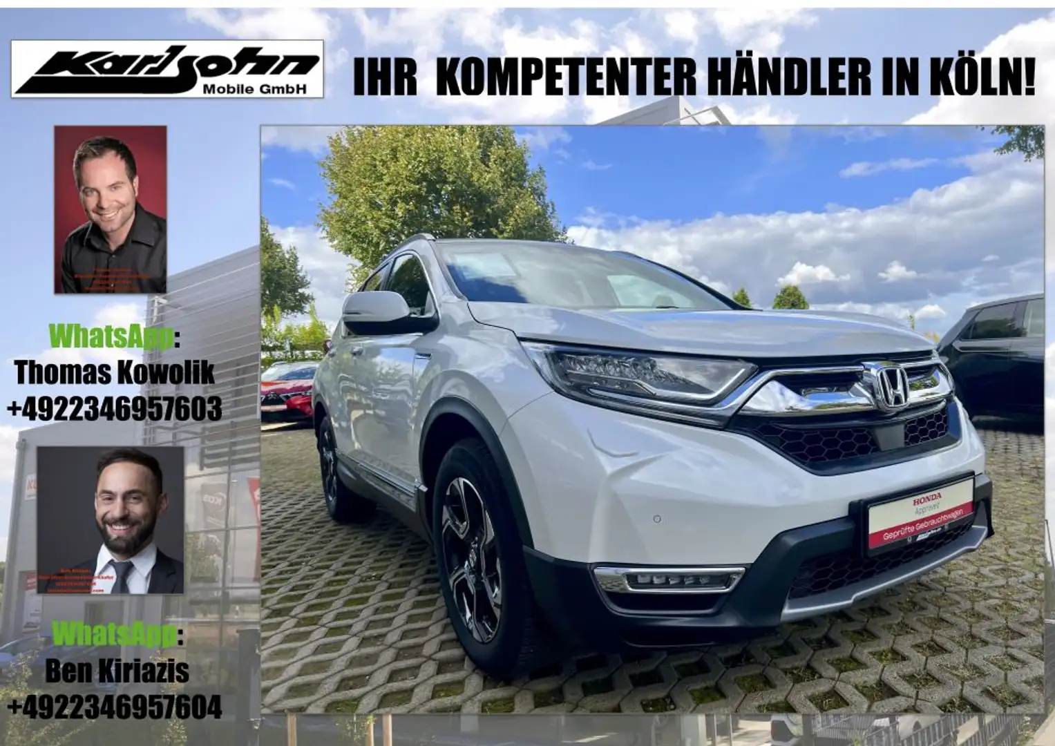 Honda CR-V 2.0 i-MMD Hybrid 4WD Executive Blanc - 1