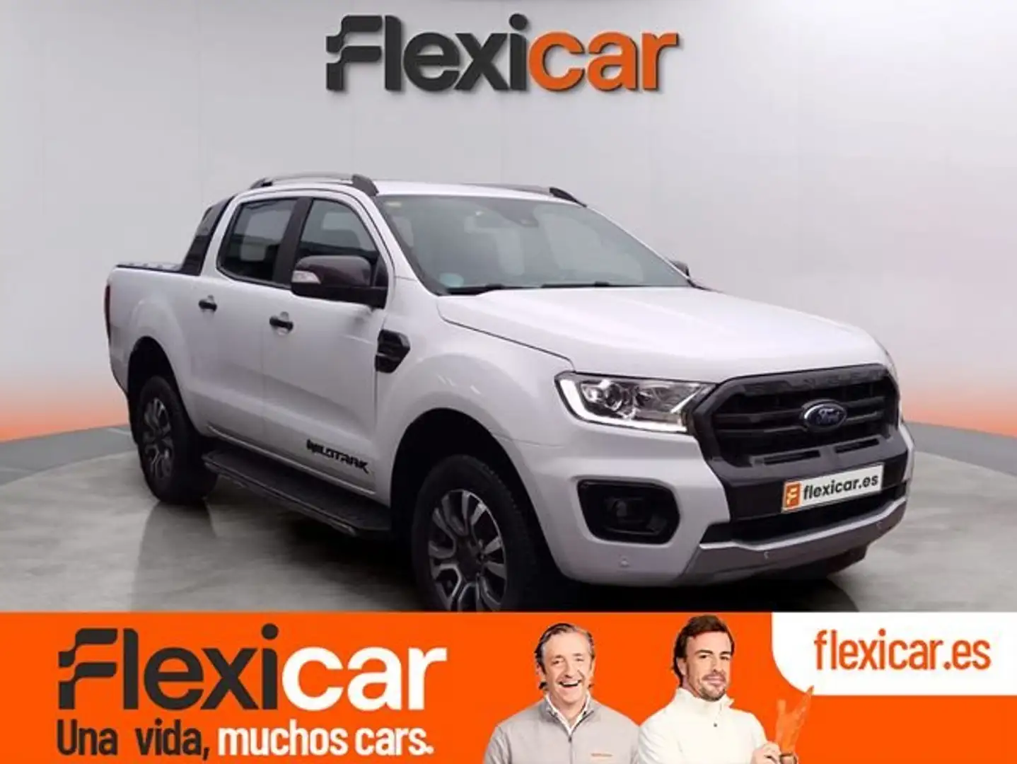 Ford Ranger WILDTRACK BITURBO 213CV Blanco - 1