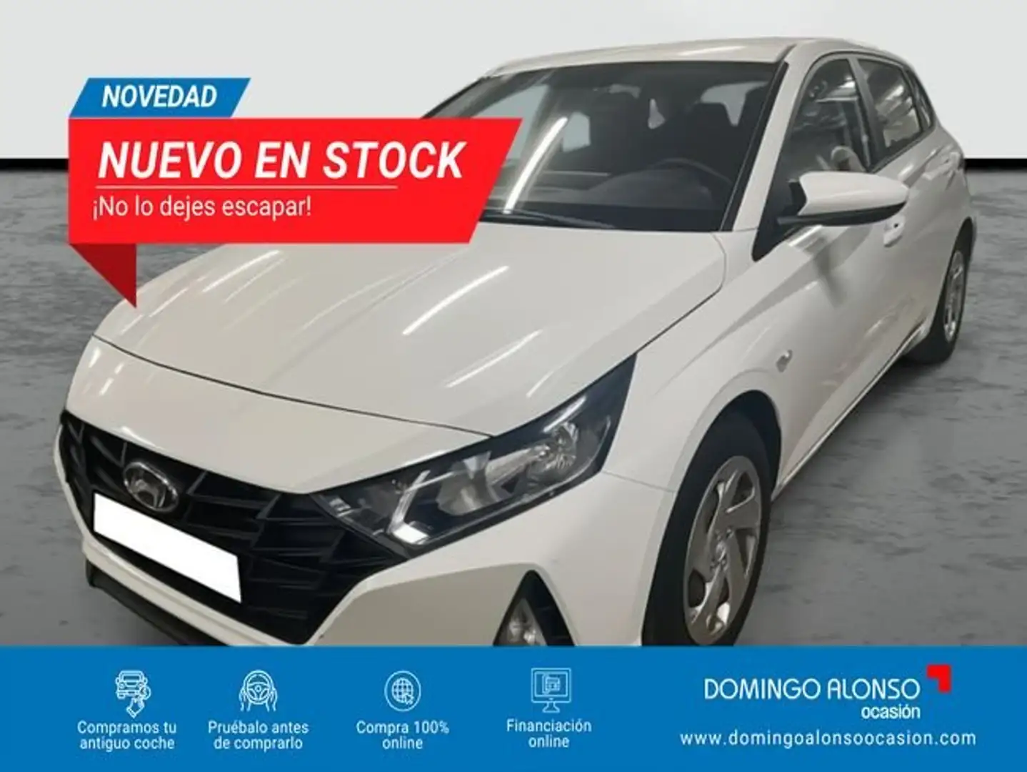 Hyundai i20 Nuevo  1.2 MPI 62 kW (84 CV) MT5 2WD Sense Blanco - 1
