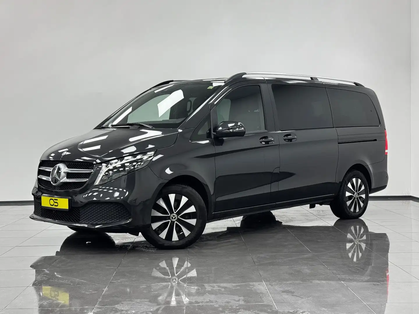 Mercedes-Benz V 250 V250d 4MATIC lang Leder ILS*Hersteller Garantie* Grijs - 1