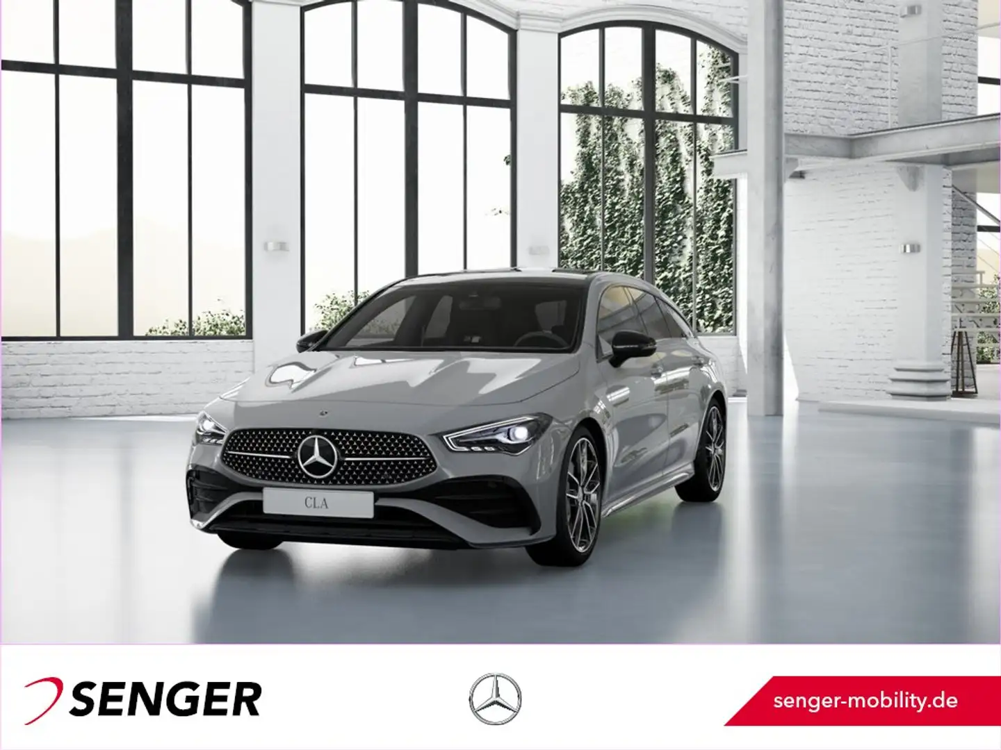 Mercedes-Benz CLA 200 d SB AMG Line Special-Edition Panorama Grau - 1