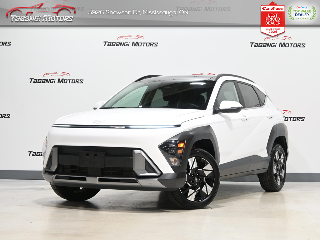 2026 Hyundai Kona Preferred w/Trend Package  No Accident Leather Sunroof Smart Cruise Remote Start