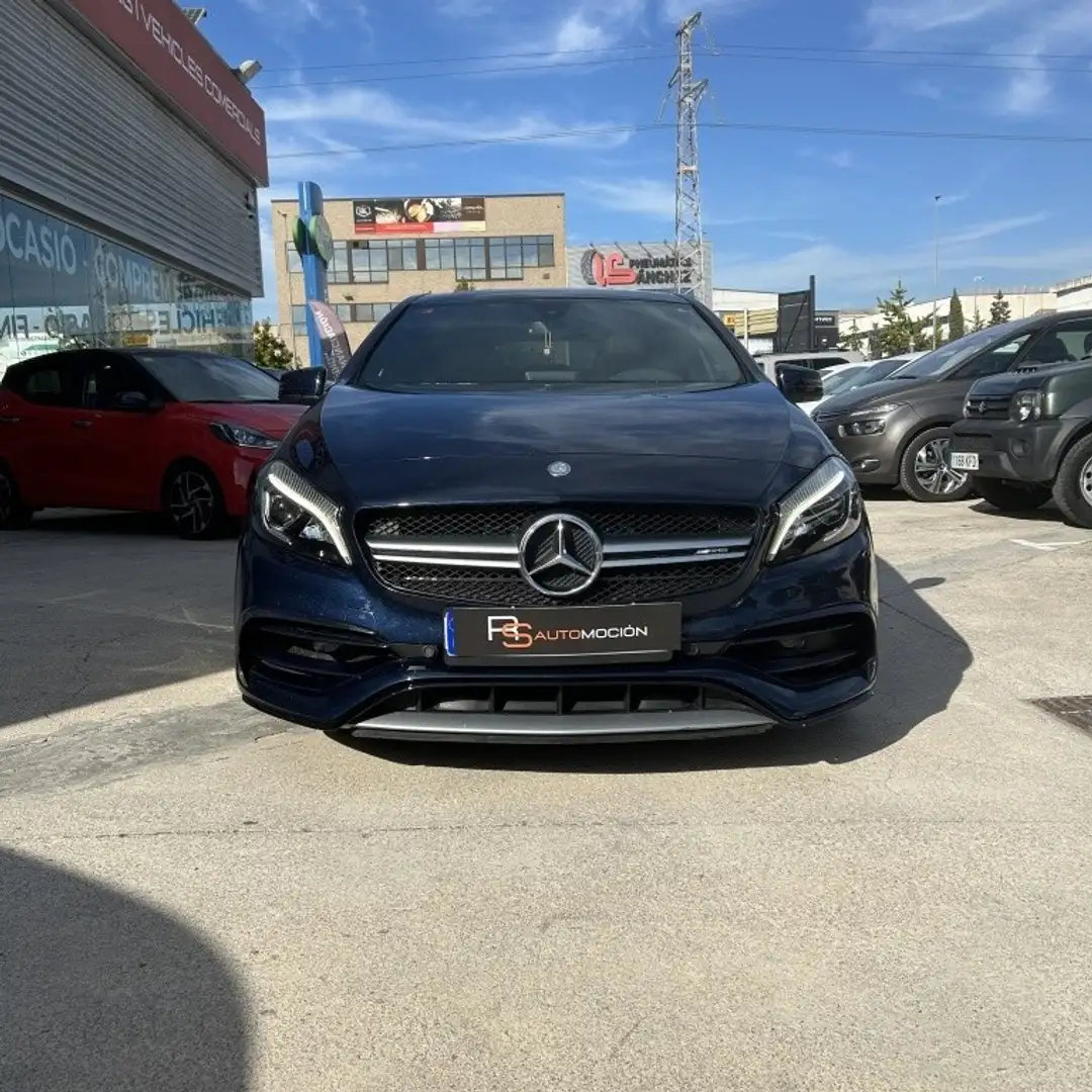Mercedes-Benz A 45 AMG 4Matic 7G-DCT Blau - 2