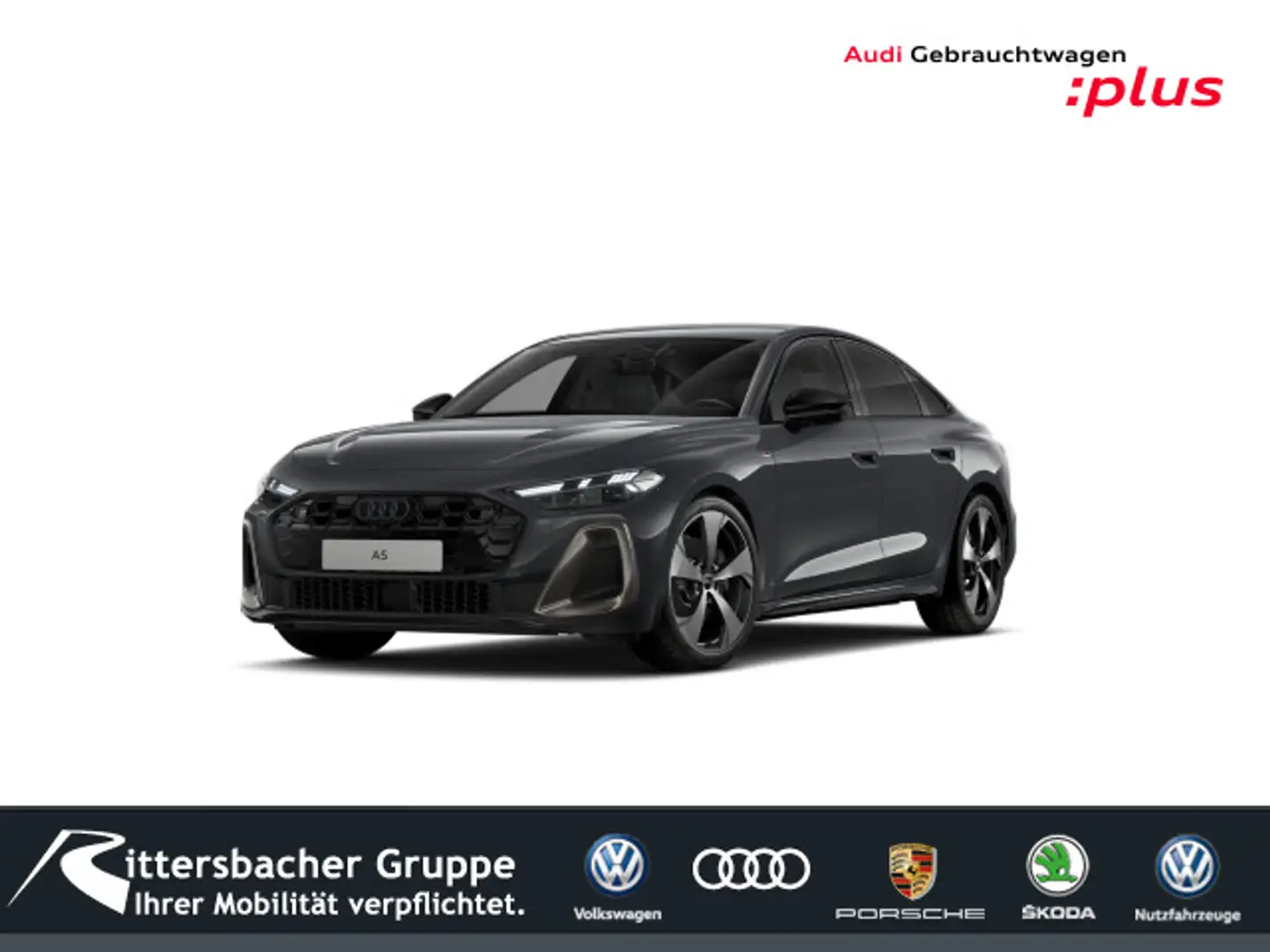 Audi A5 TDI edition One TechPlus AHK Standh Grau - 1