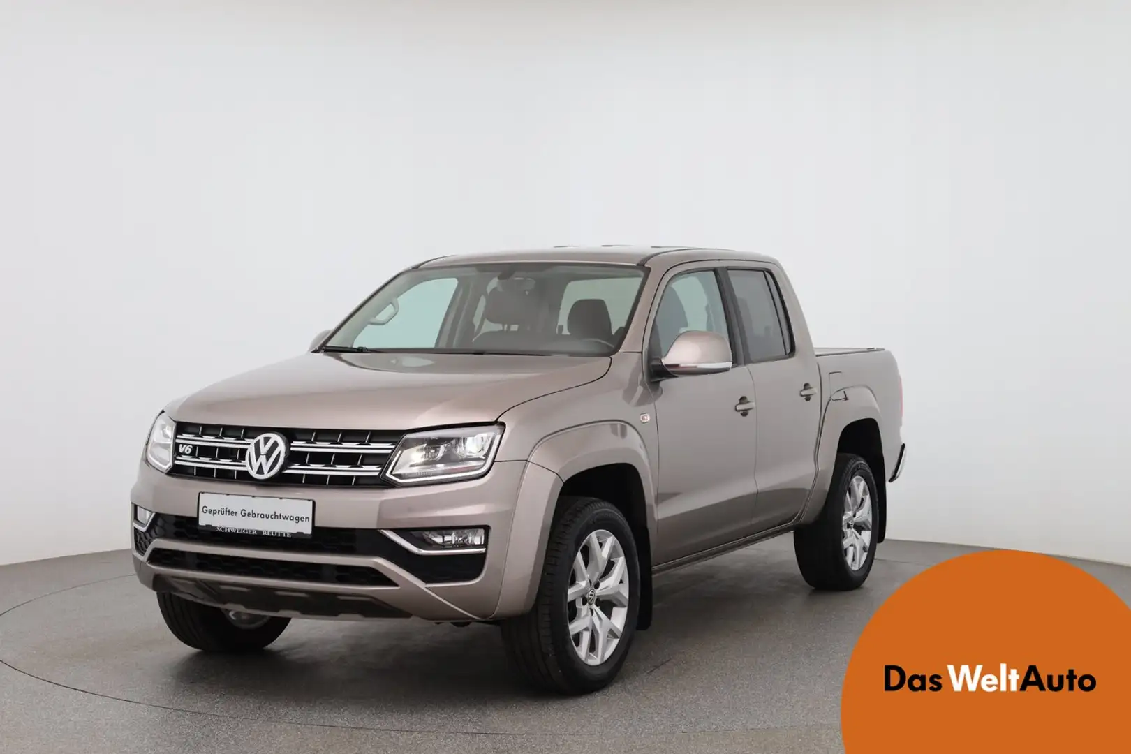 Volkswagen Amarok Highline V6 TDI 4x4 permanent Brun - 1