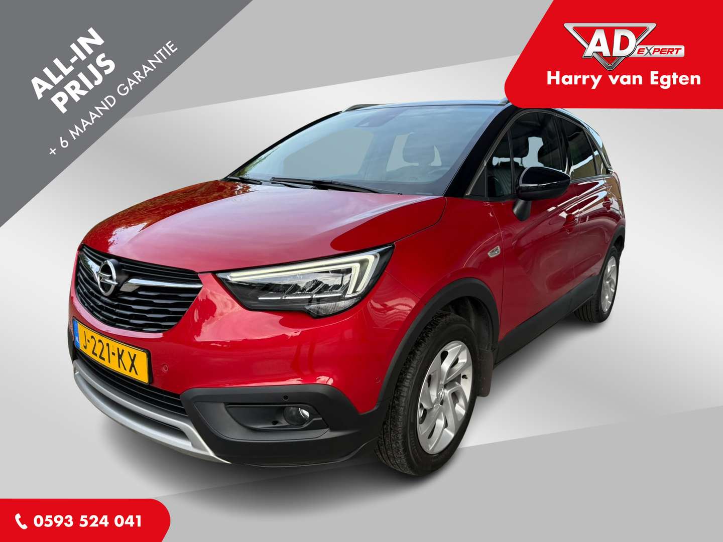 Opel Crossland X nuo 202 €/ mėn Benzinas 2020m. Kita Mechaninė