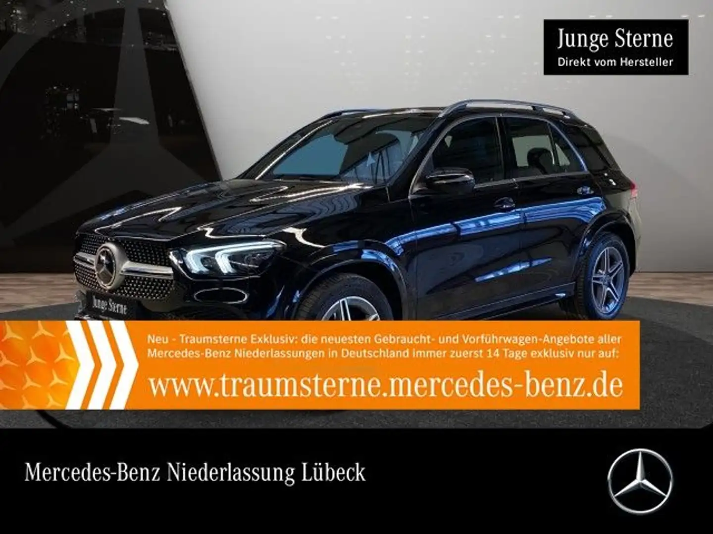 Mercedes-Benz GLE 580 4M AMG+PANO+360+AHK+MULTIBEAM+FAHRASS+20" Negro - 1