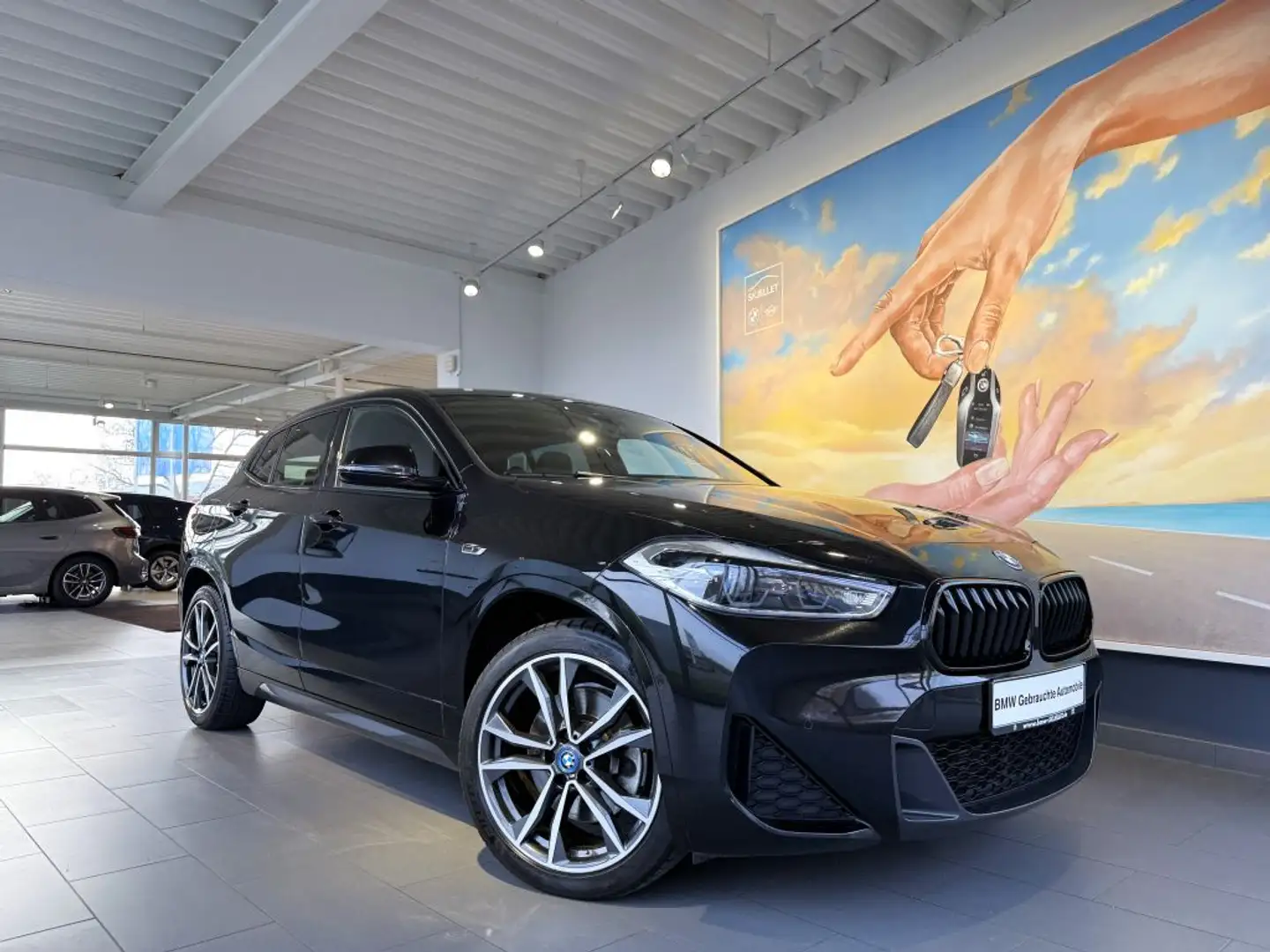 BMW X2 M xDr.25e Sport M SPORT LED+HARM+TEMP+DAB+19*+LEDER Black - 2