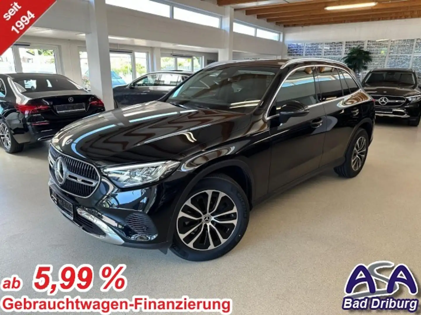 Mercedes-Benz GLC 220 d 4 M+Modelljahr2025+Standheizung+DISTRONIC+schwar Schwarz - 1