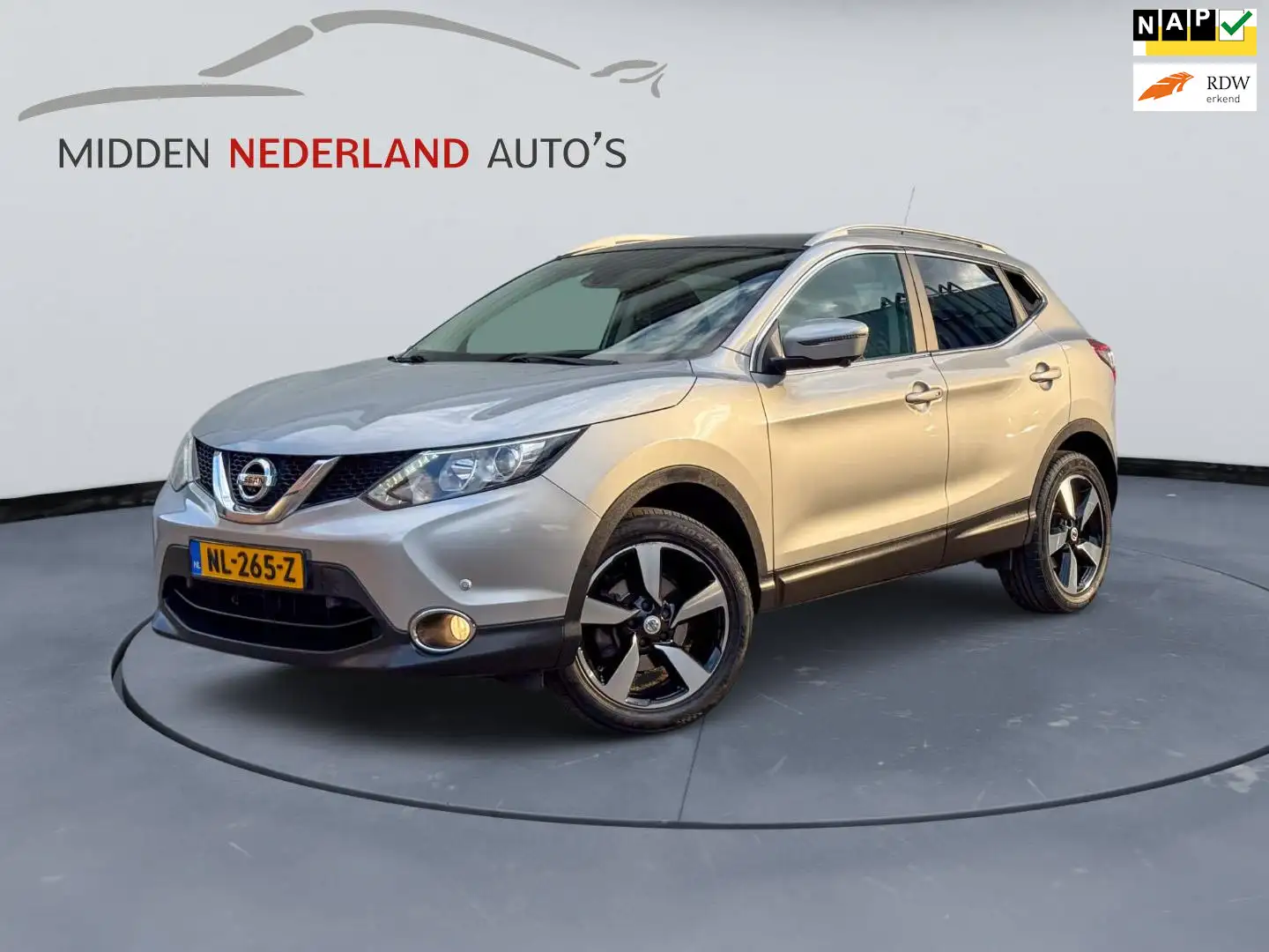 Nissan Qashqai 1.2 N-Connecta * TREKHAAK * PANORAMA * 360 CAMERA Grigio - 1
