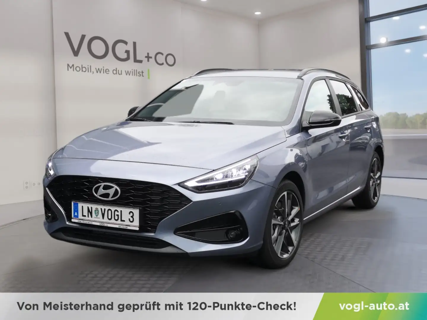 Hyundai i30 Kombi GO Plus 1.0 TGDI 100PS DCT Blau - 1