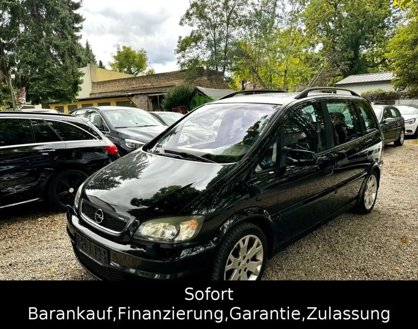 Opel Zafira 2.2 Xenon LPG-Gas 7-Sitze Klima "Motorschaden" Negro - 1