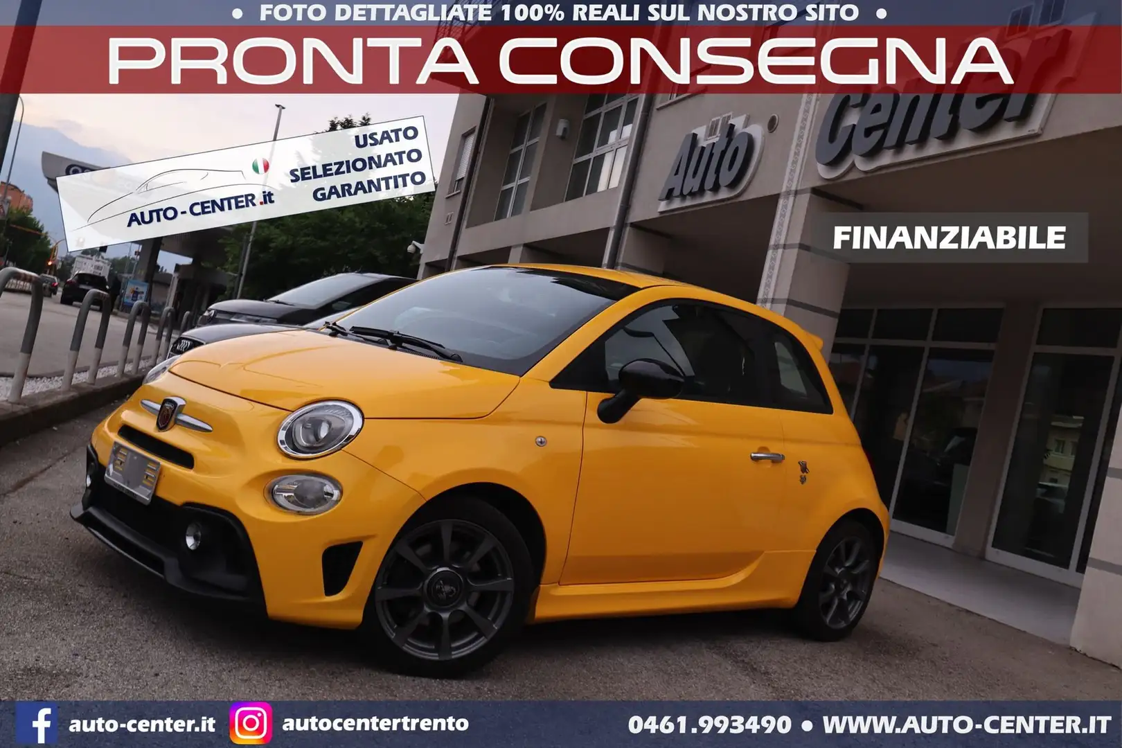 Abarth 595 1.4 T-Jet 145CV Giallo - 1