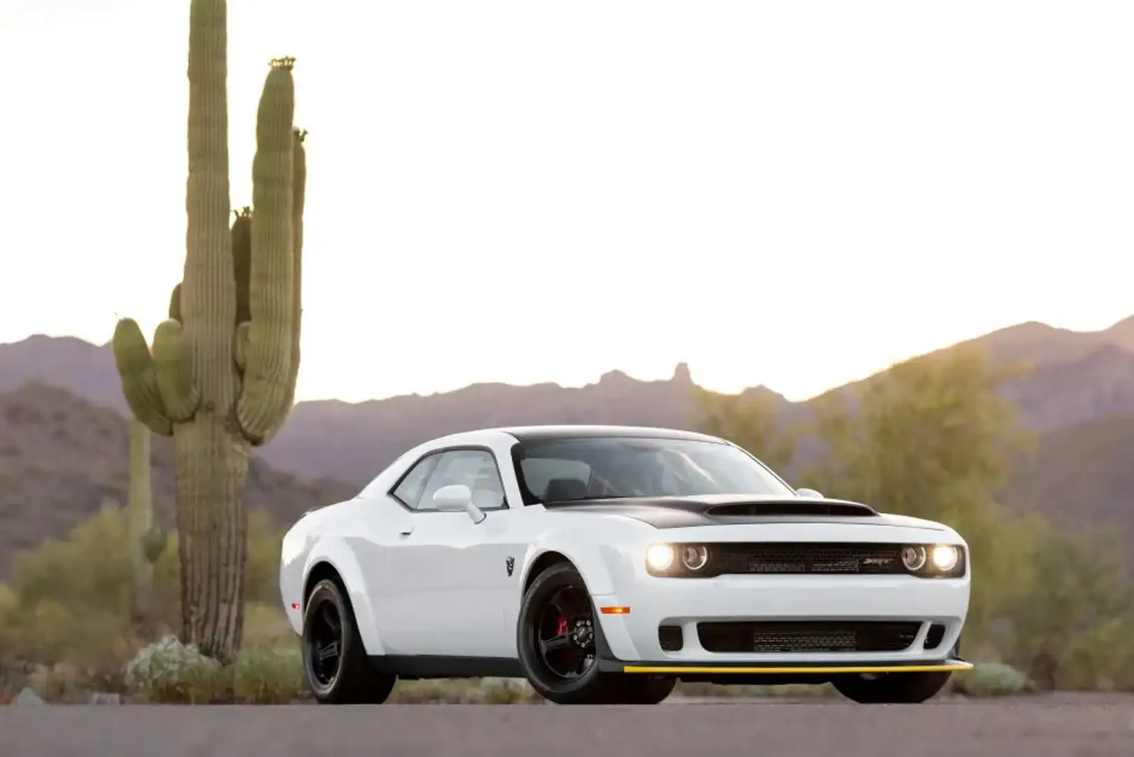 Dodge Demon SRT 6.2 840pk 2.3SEC Collector Blanc - 2
