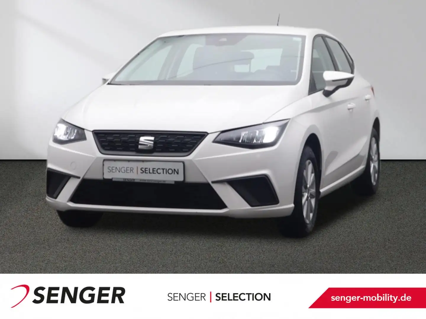 SEAT Ibiza 1.0 MPI CarPlay LED App-Connect Komfort-P. Weiß - 1