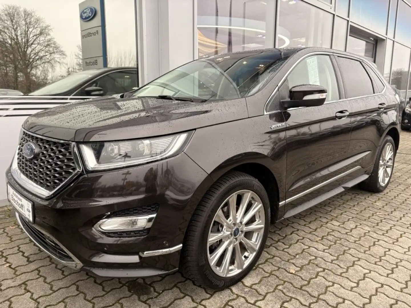 Ford Edge 2.0 TDCi Bi-Turbo 4x4 Vignale 2t AHKlast Braun - 2