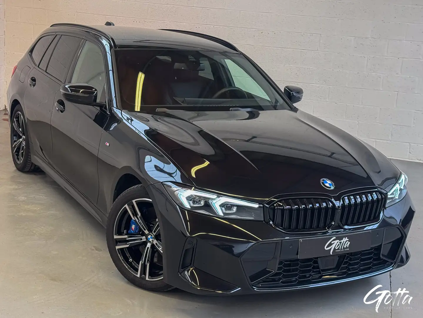 BMW 330 i Touring 245CH**Pack M Sport Pro/Caméra/ DEMO Zwart - 2