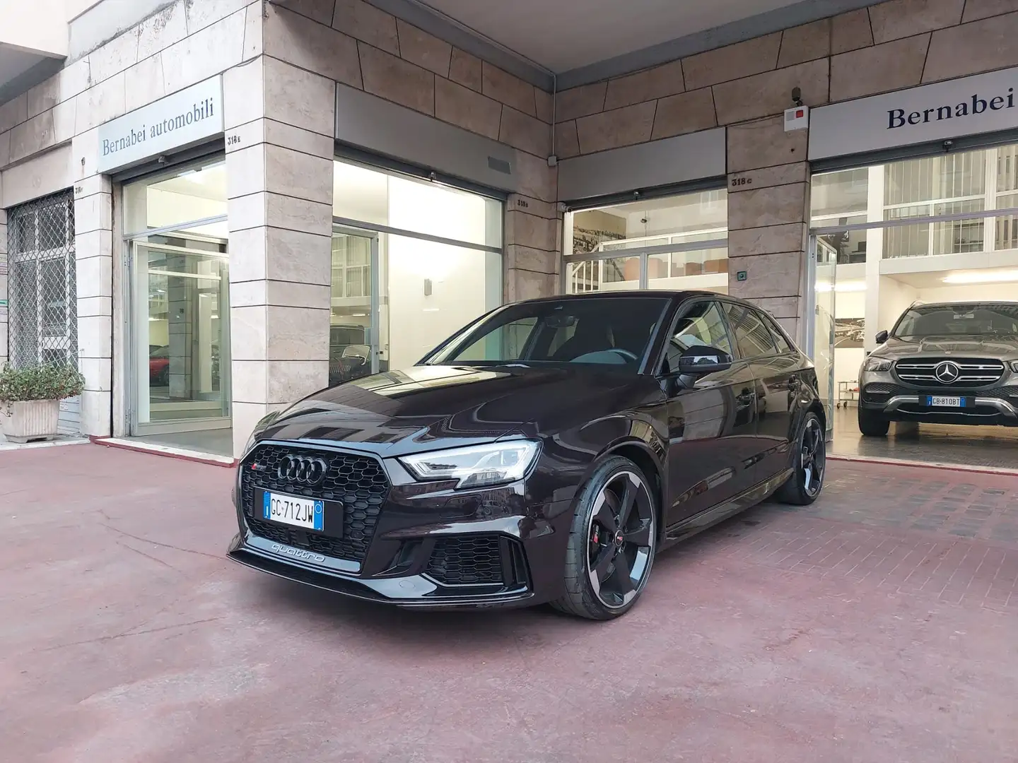 Audi RS3 AUDI RS3 DARK RED UFFICIALE ITALIANA Noir - 1