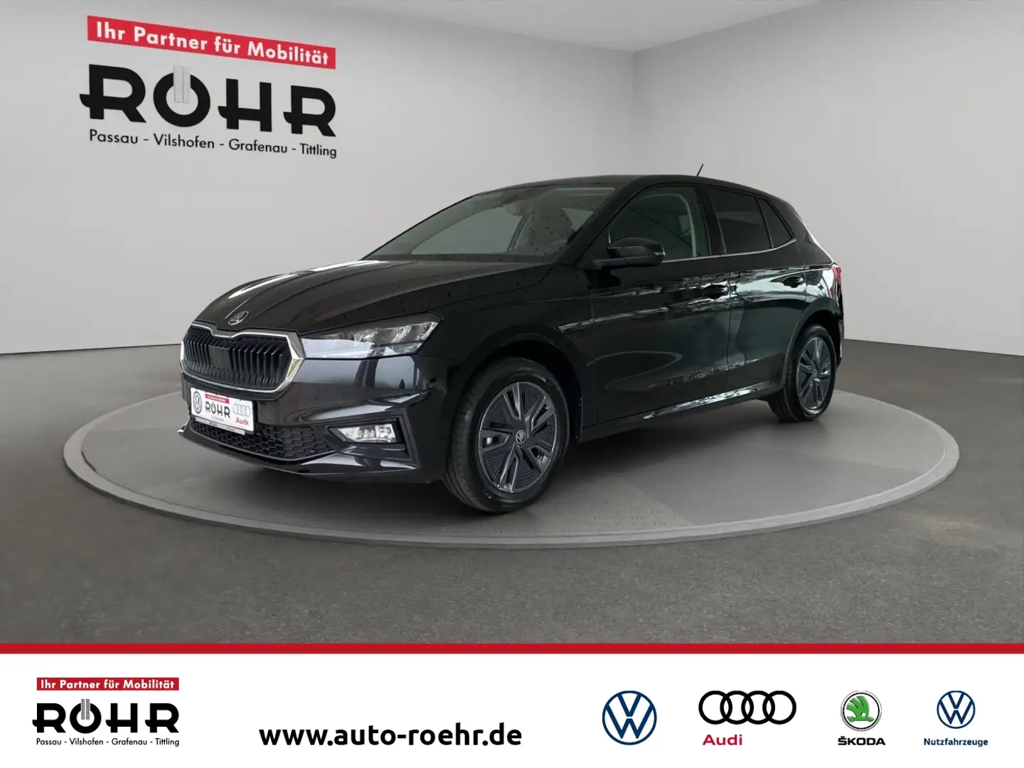 Skoda Fabia (LED.PDC.GRA.SHZ) 1.0 TSI Selection 130 Jahre Prem Schwarz - 1