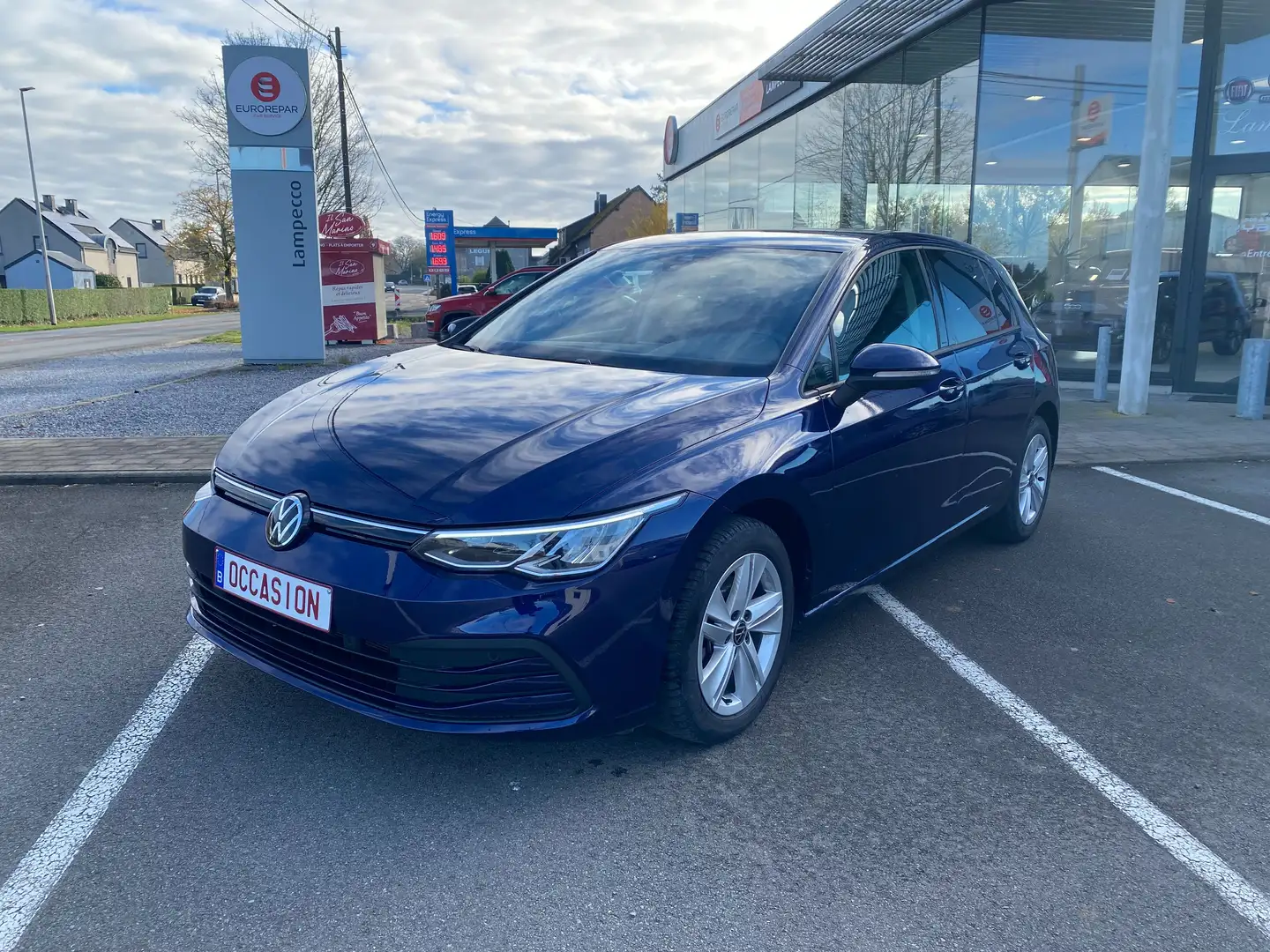 Volkswagen Golf Golf 1.0 eTSI DSG CARPLAY CAMERA ALCANTARA Bleu - 1