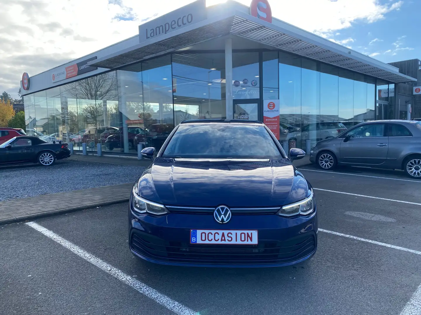 Volkswagen Golf Golf 1.0 eTSI DSG CARPLAY CAMERA ALCANTARA Bleu - 2