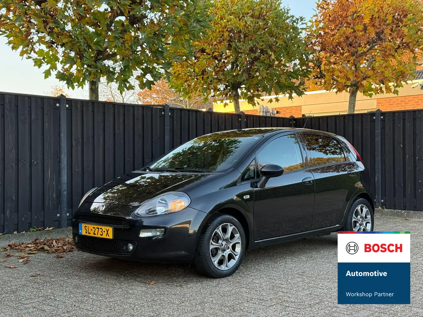 Fiat Punto Evo 0.9 TwinAir Sempre NAP CLIMATE Zwart - 1