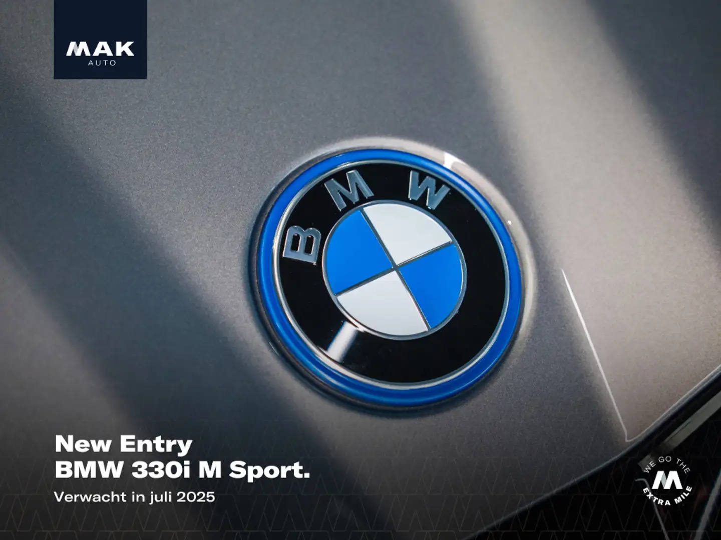 BMW 330 3-serie Limousine 330i M Sport, 19", pano, HiFi, a Grijs - 1