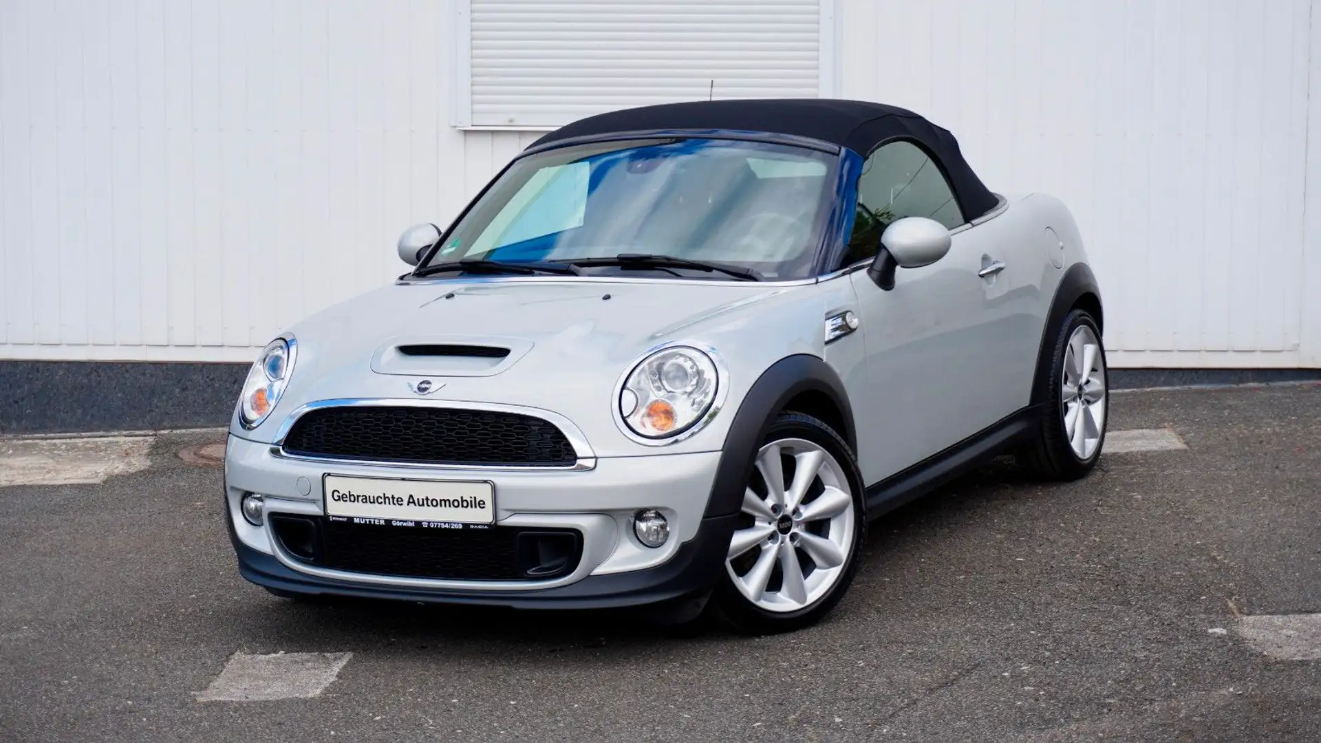 MINI Cooper SD Roadster Cooper SD Navi Klima Leder Plateado - 2