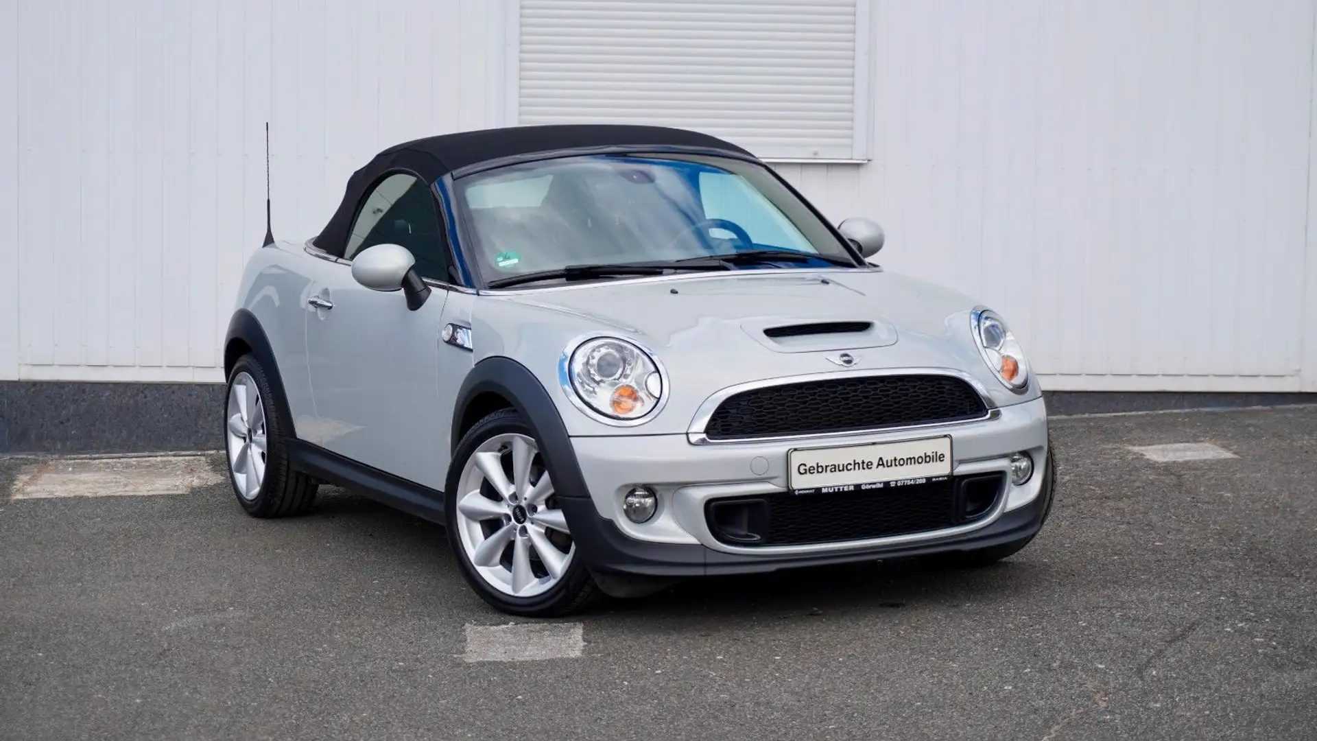 MINI Cooper SD Roadster Cooper SD Navi Klima Leder Plateado - 1