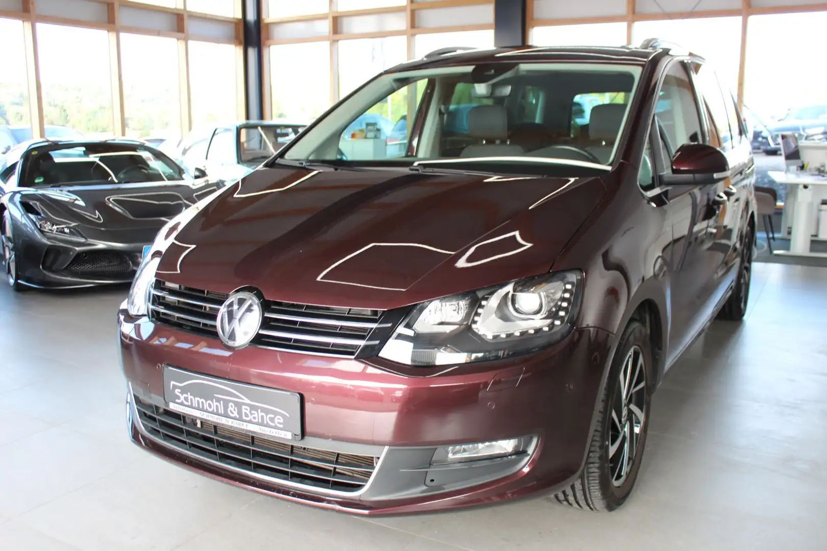 Volkswagen Sharan 1.4 TSI DSG Join*NAVI*XENON*7.Si* Rot - 1