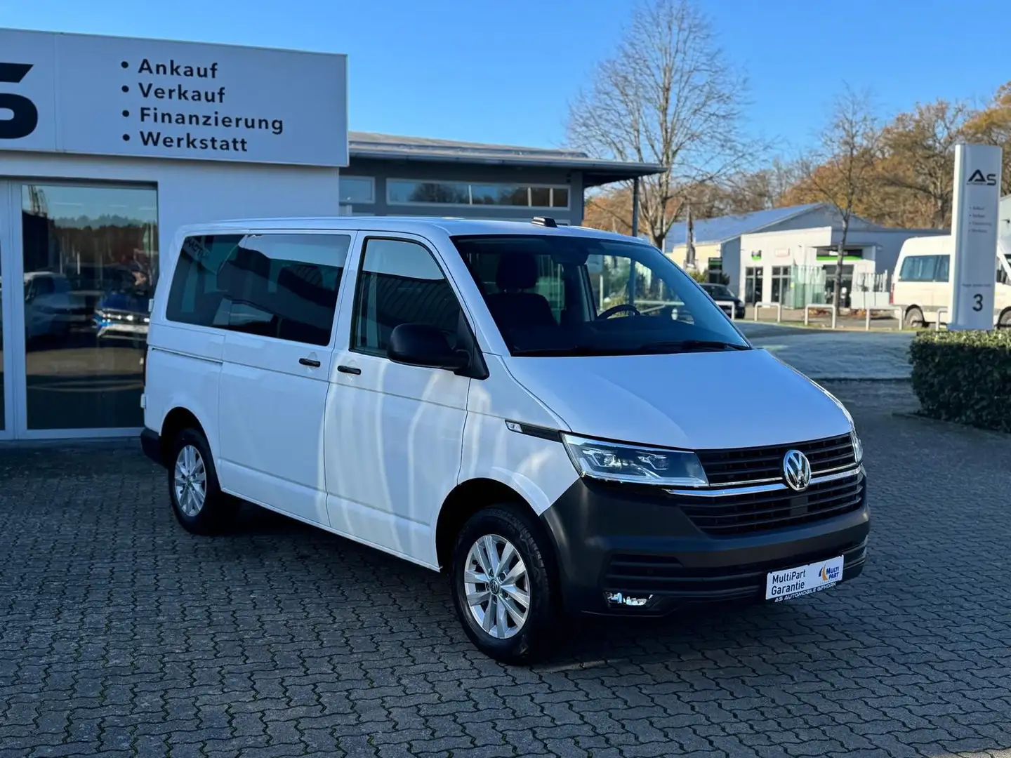 Volkswagen T6 Transporter T6.1 Transporter 2.0 TDI DSG 8-Si. Stdhz LED AHK Weiß - 1
