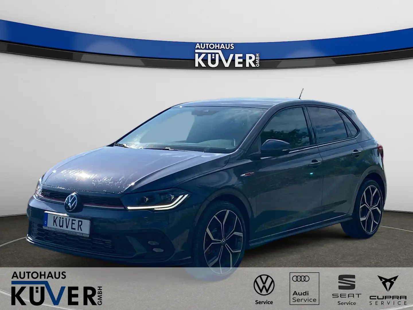Volkswagen Polo GTI 2,0 TSI DSG Navi+ACC+Matrix+IQ+Shzg+18´´ Grijs - 1
