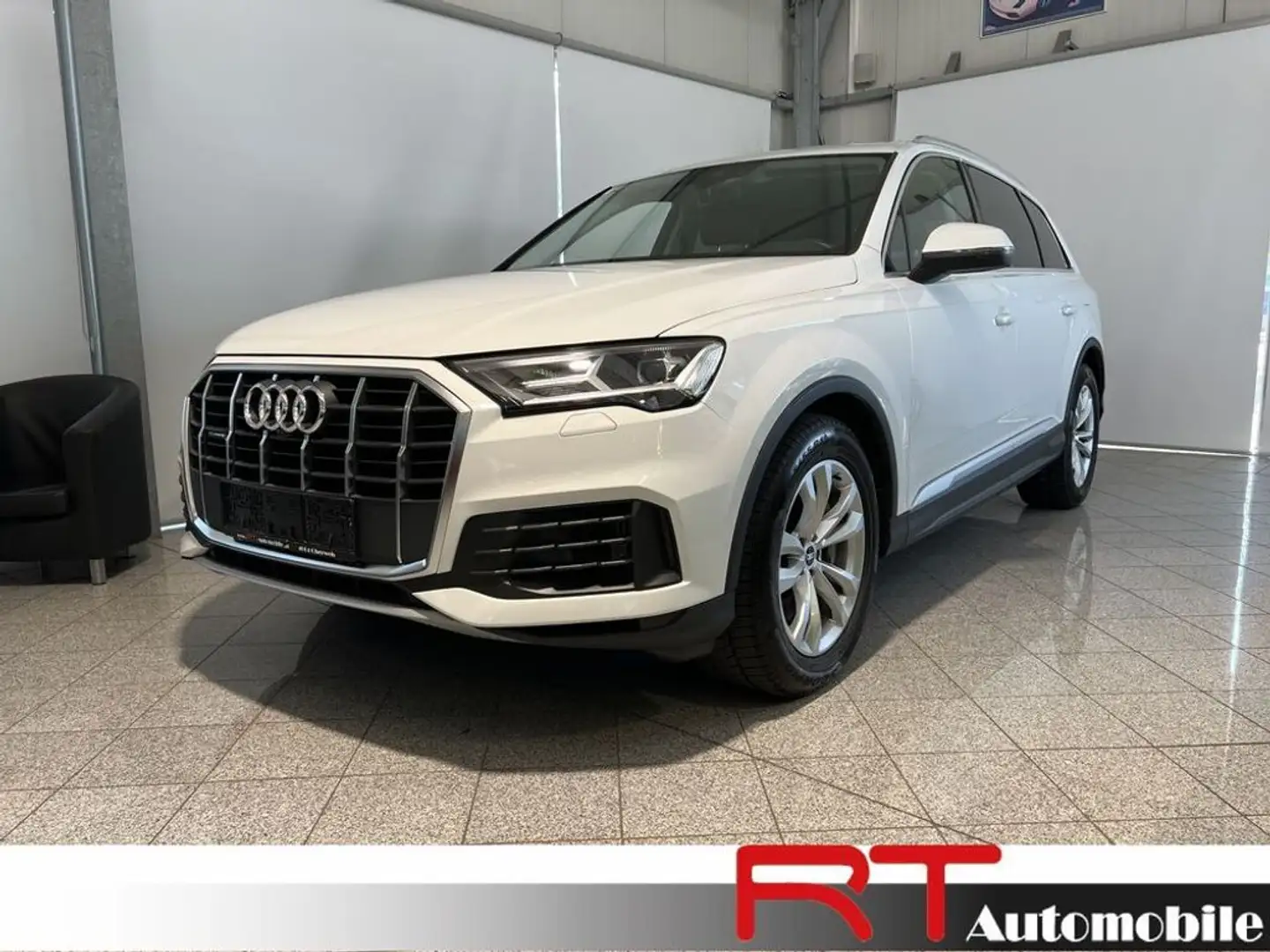 Audi Q7 55 TFSI e quattro Weiß - 1