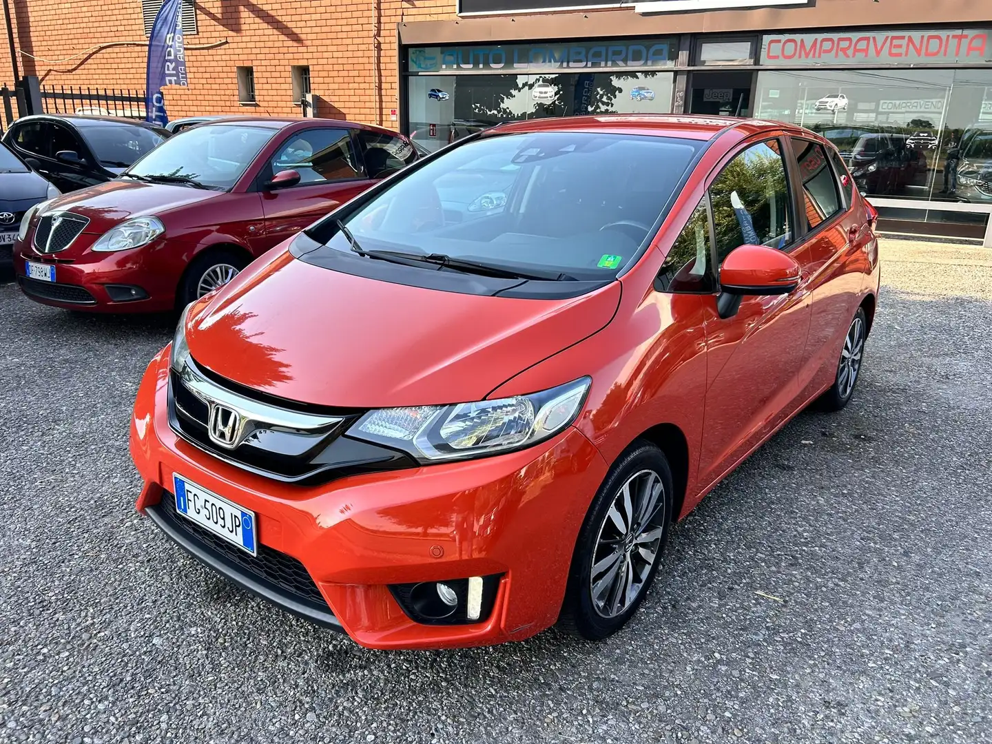 Honda Jazz Jazz III 2016 1.3 Comfort Connect Adas Arancione - 1