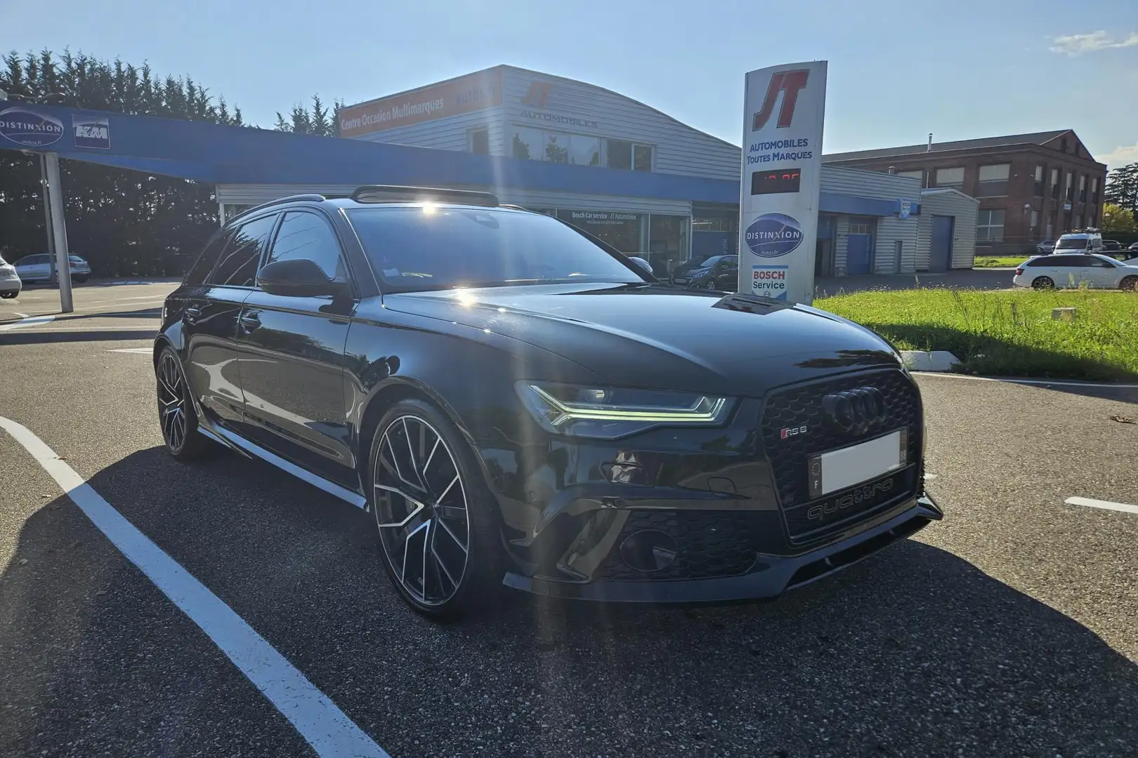 Audi RS6 Avant Quattro Dynamique Plus - V8 TFSI - 605 - BVA Tiptronic - Freins Céramique ! Zwart - 1