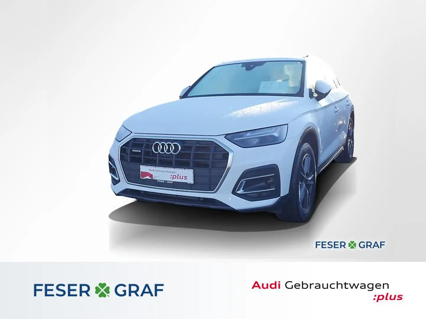 Audi Q5 50 TFSI e Navi,AHK,LED,R-Kamera,SHZ,Tempomat Wit - 1