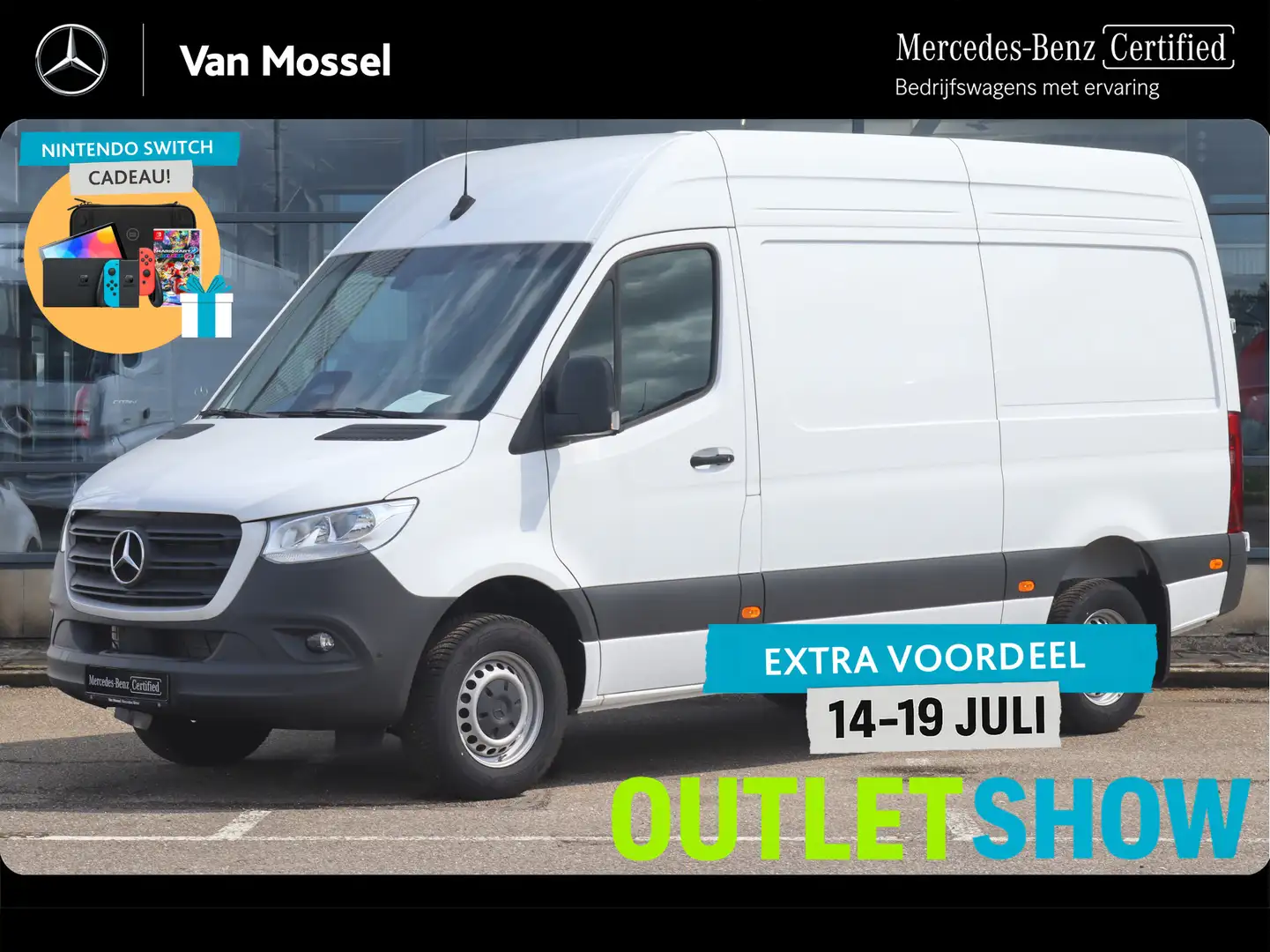 Mercedes-Benz Sprinter 317 CDI L2H2 PRO | AIRCO/NAVI/CAMERA/CRUISE | Cert Blanc - 1