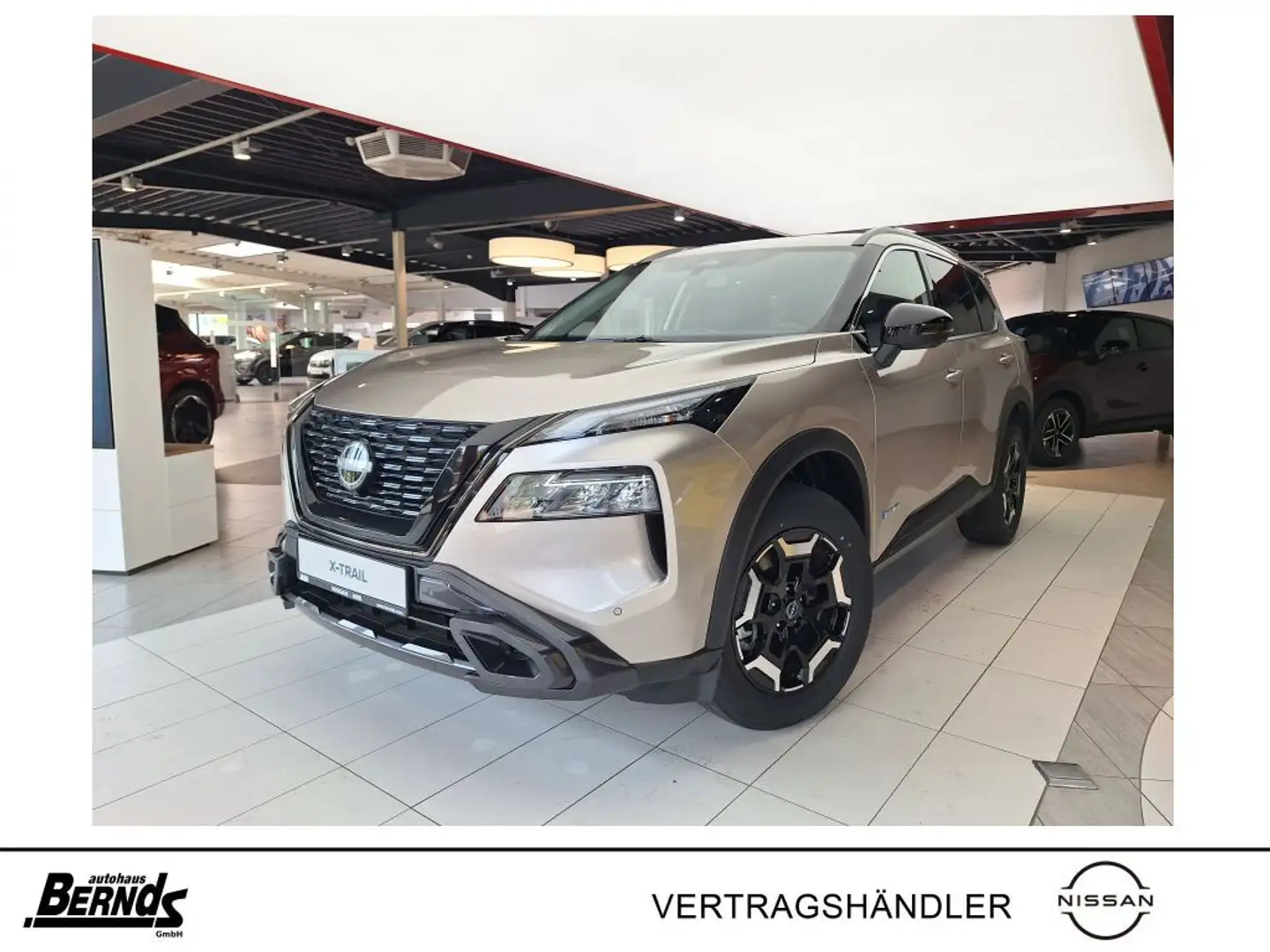 Nissan X-Trail 1.5 VC-T e-POWER e-4ORCE N-Trek DAB NAV SITZH Бежевий - 1