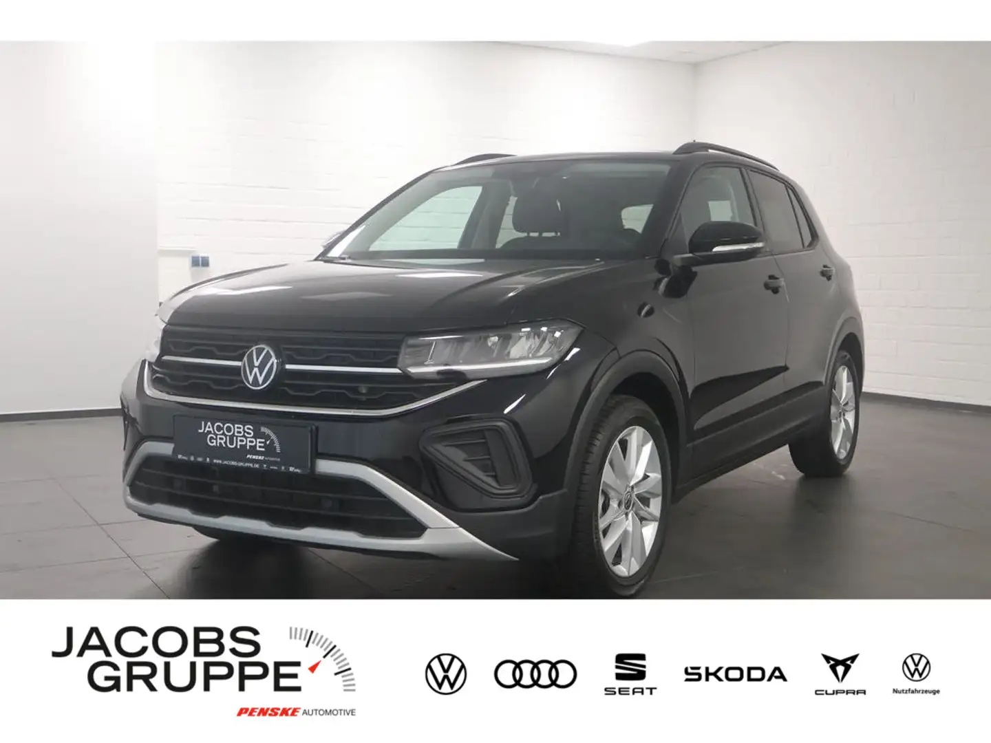 Volkswagen T-Cross 1.0 TSI Goal Navi,LED,PDC,ACC Negro - 1