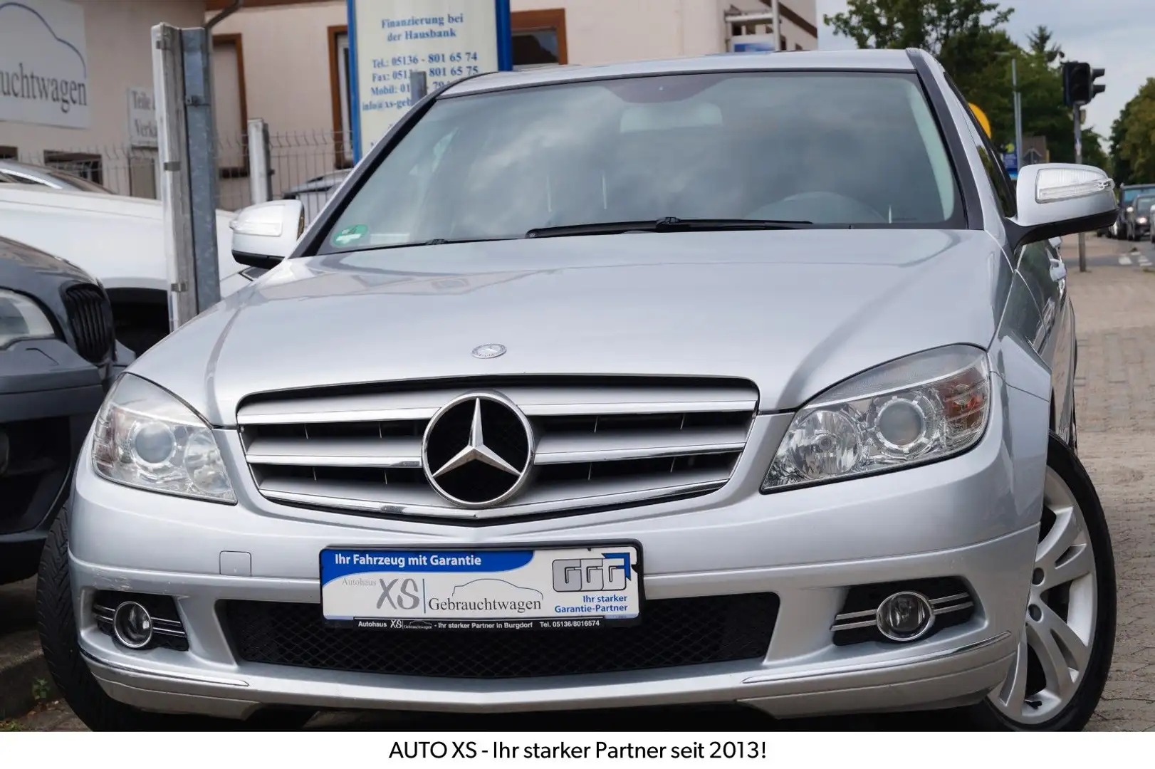 Mercedes-Benz C 220 CDI Limousine Automatik Avantgarde 2.Hand! Zilver - 1