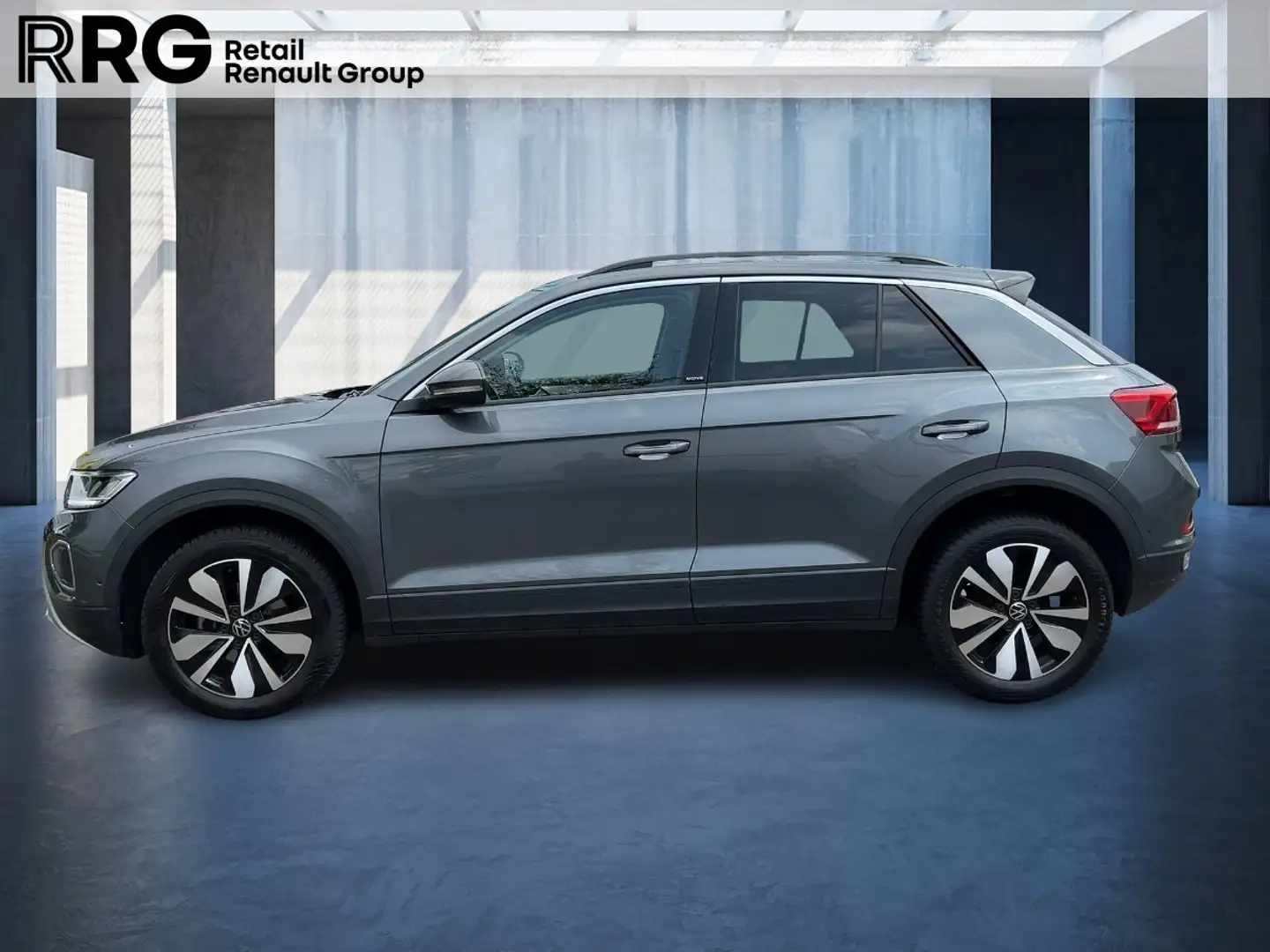 Volkswagen T-Roc 1.0 TSI Move OPF Grijs - 2