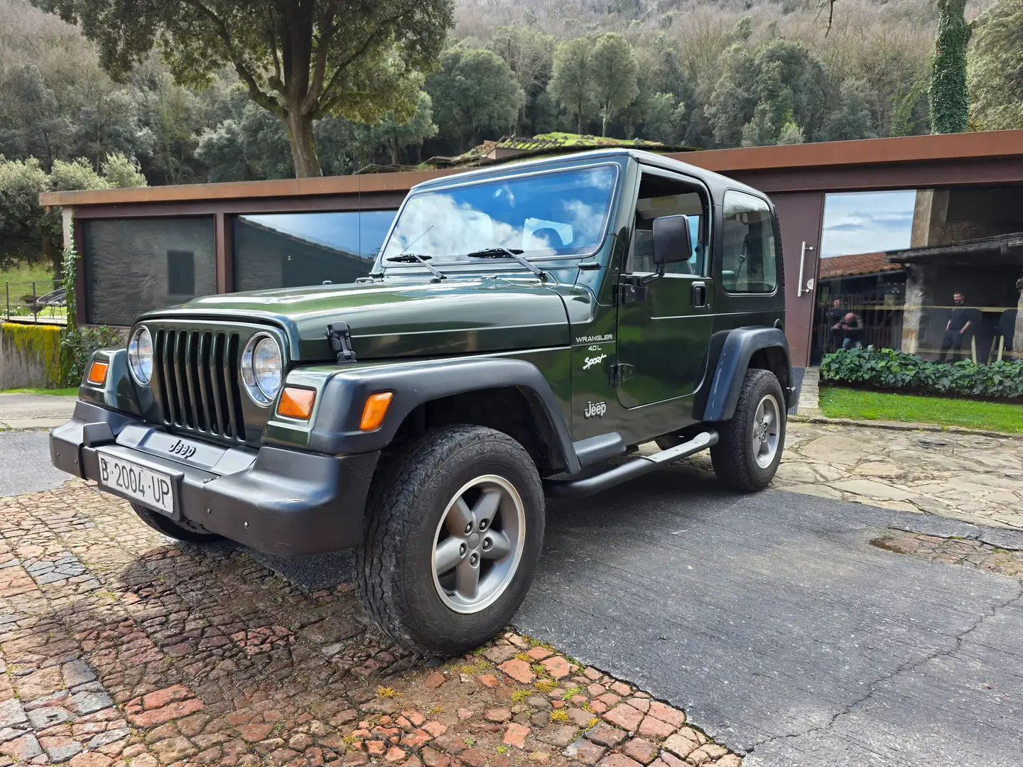 Jeep Wrangler Wrangler 4.0 Aut. zelena - 1