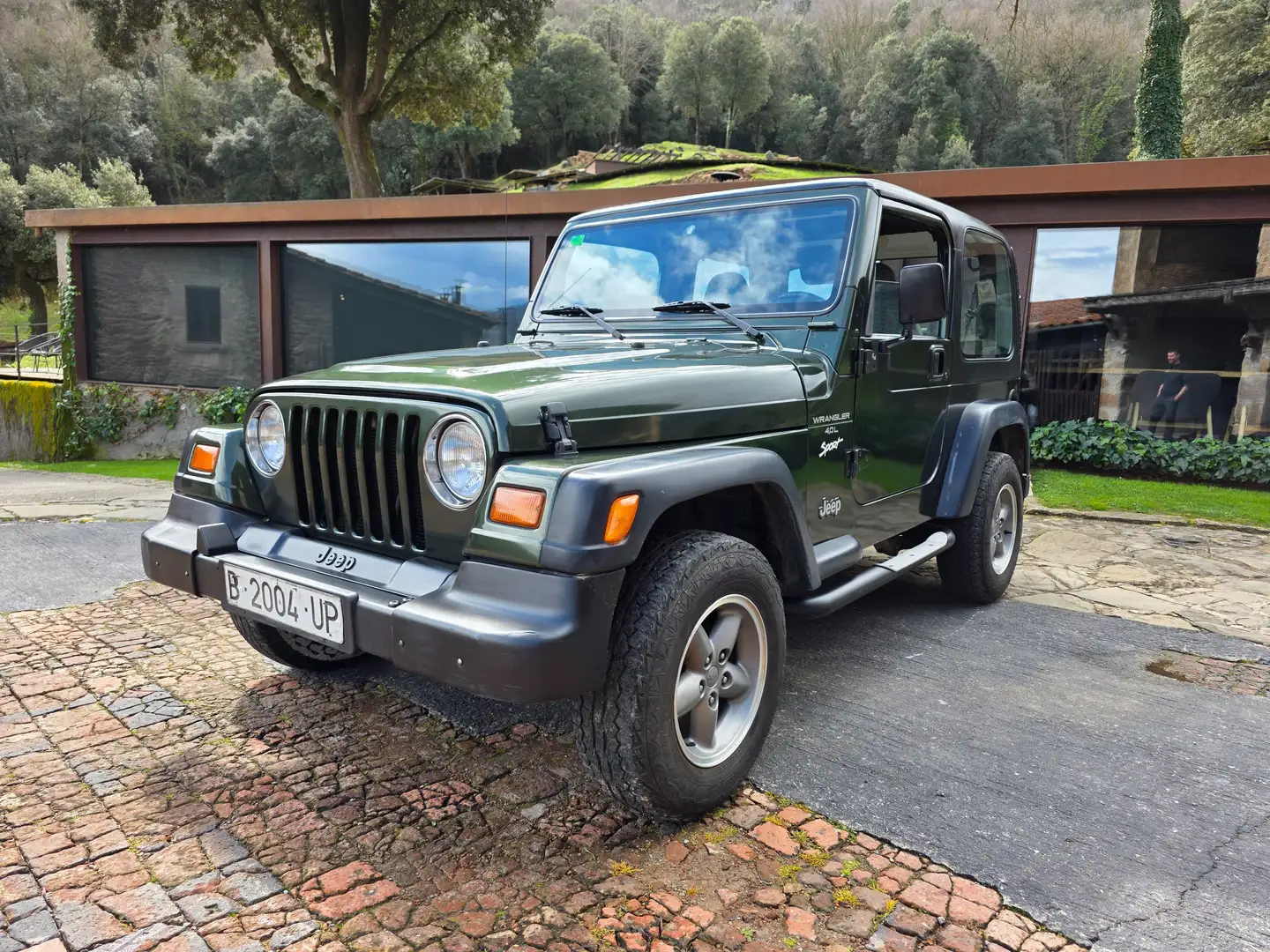 Jeep Wrangler Wrangler 4.0 Aut. zelena - 2