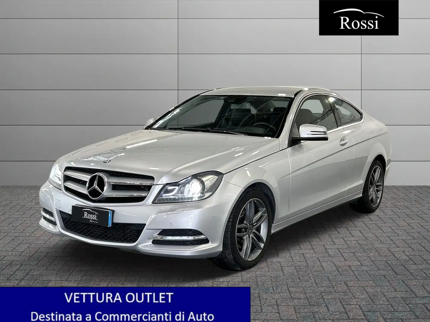 Mercedes-Benz C 220 C coupe 220 cdi (BE) Executive Argento - 1