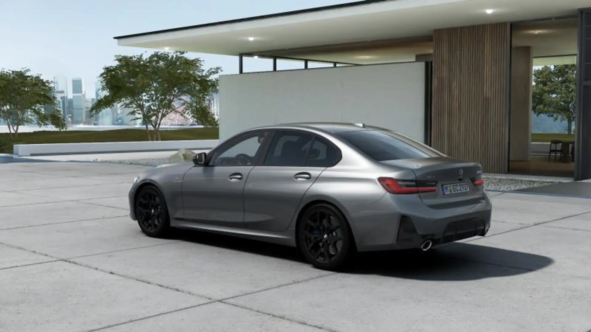 BMW 320 d mhev 48V Msport xdrive auto Grigio - 2