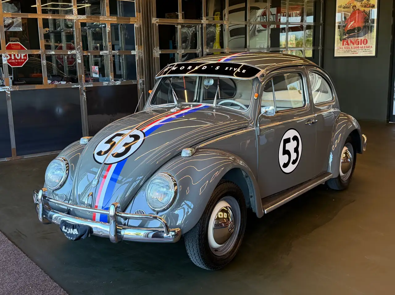 Volkswagen Maggiolino NASINO Vetro Piatto -The World's Style"-, foto 3