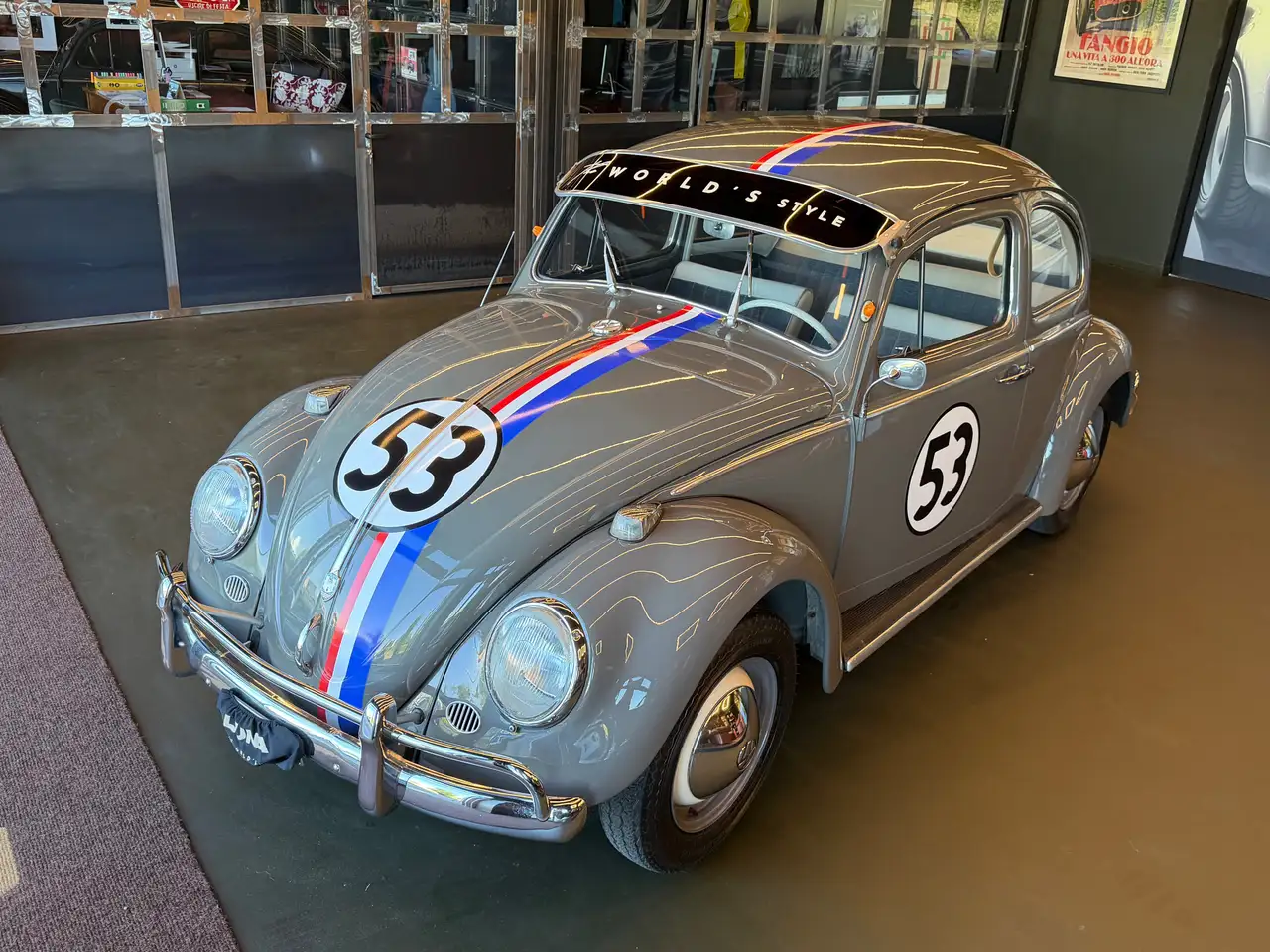 Volkswagen Maggiolino NASINO Vetro Piatto -The World's Style"-, foto 10
