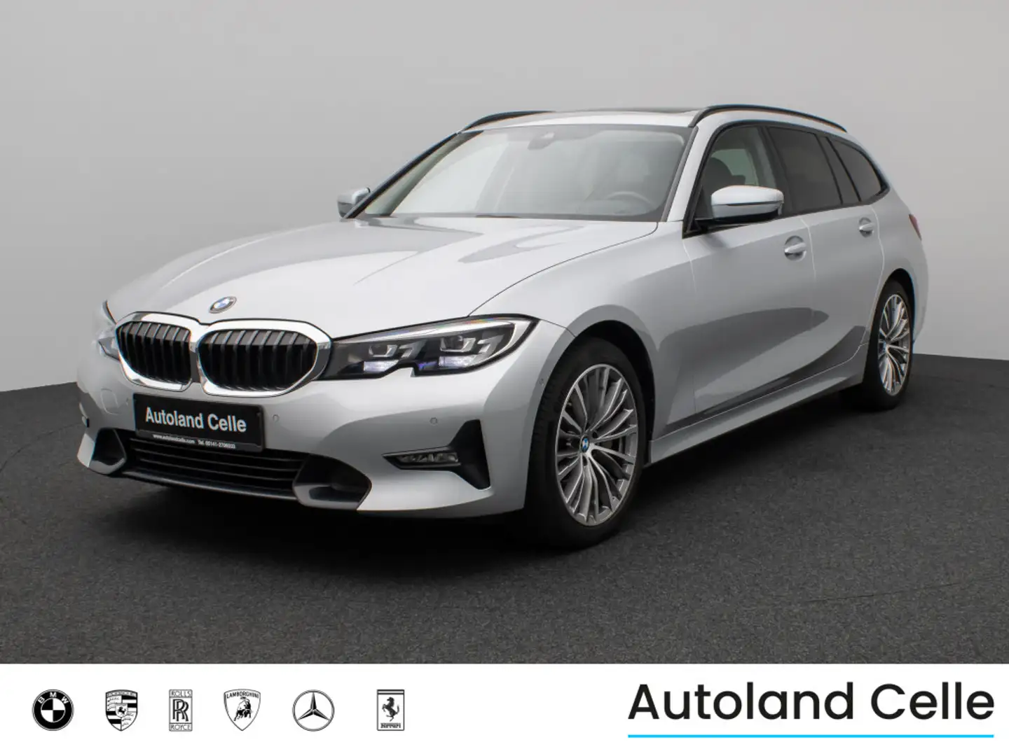 BMW 330 xD Sport Line Kamera Panorama HUD DAB H K Argento - 1