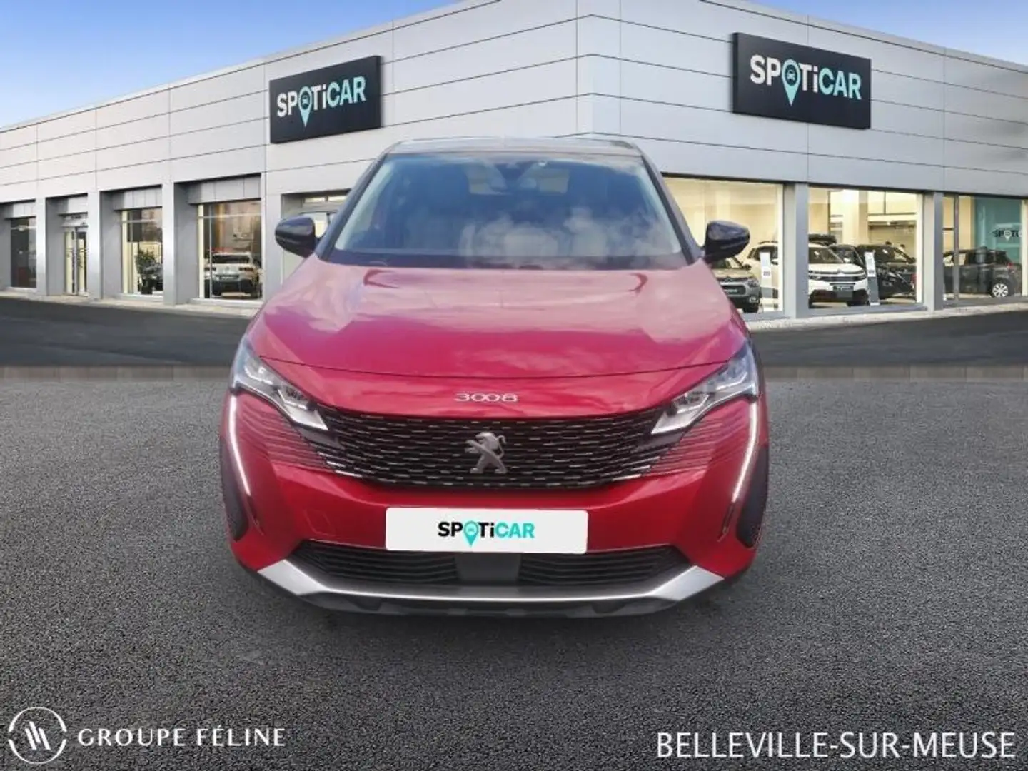 Peugeot 3008 1.5 BlueHDi 130ch S\u0026S Allure Pack EAT8 Rouge - 2