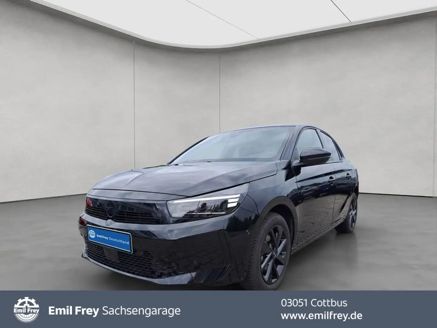 Opel Corsa 1.2 Direct Injection Turbo GS Navi*RFC Zwart - 1